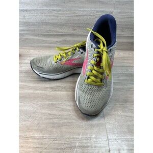 Brooks Ghost 14 Women’s Size 8 Running Shoes Athletic Gray Pink Blue EUC
